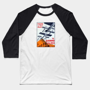 1930 Italian Air Show Baseball T-Shirt